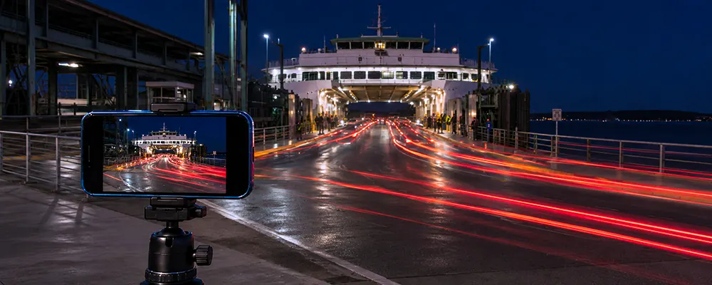 iPhone photography - using the timelapse function
